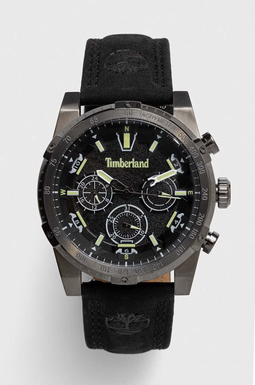 Timberland Часовник TDWGF2230401 мъжки в черно - Pepit.bg