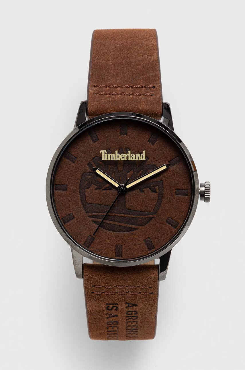 Timberland Часовник TDWJA2000803 мъжки в кафяво - Pepit.bg