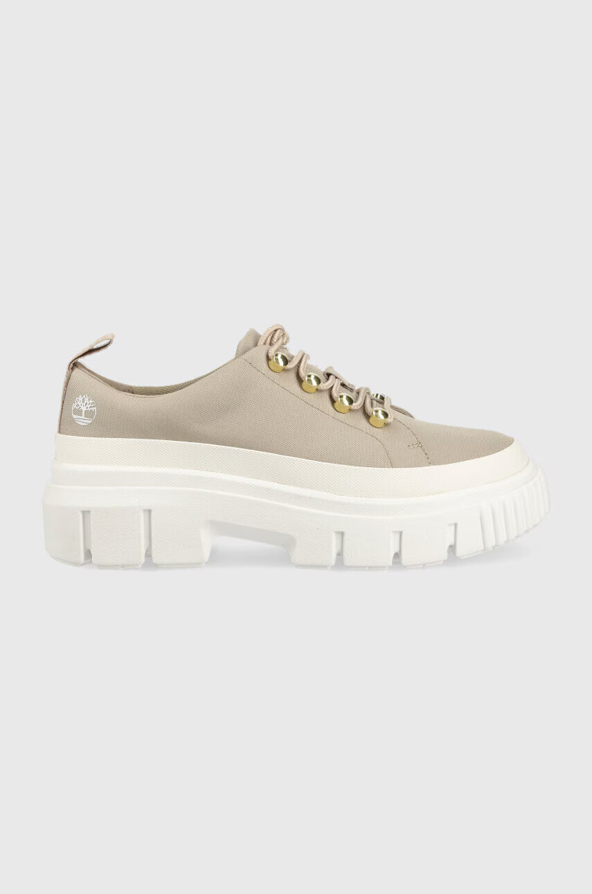 Timberland Ниски кецове Greyfield Fabric Ox в бежово TB0A5P6S2691 - Pepit.bg