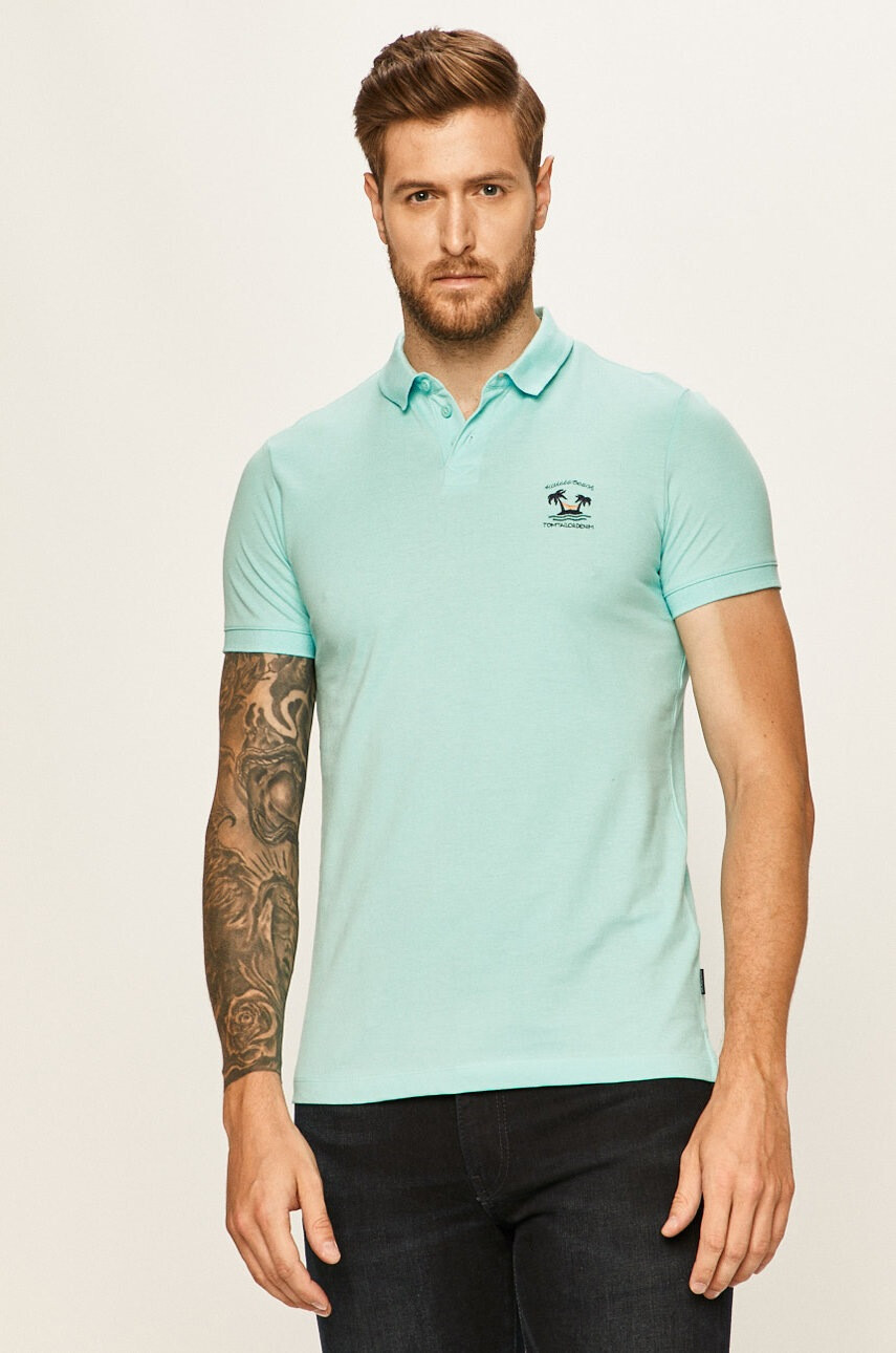 Tom Tailor Denim - Тениска с яка - Pepit.bg