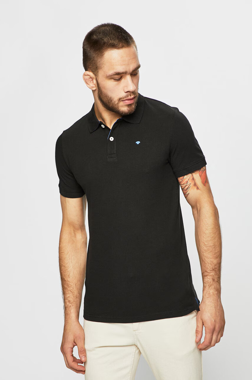 Tom Tailor Denim Тениска с яка - Pepit.bg