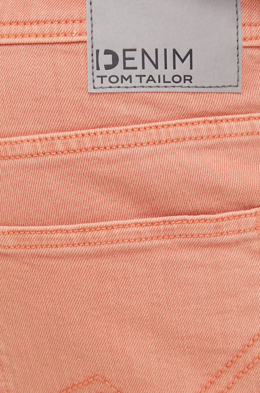Tom Tailor Дънкови къси панталони в оранжево - Pepit.bg