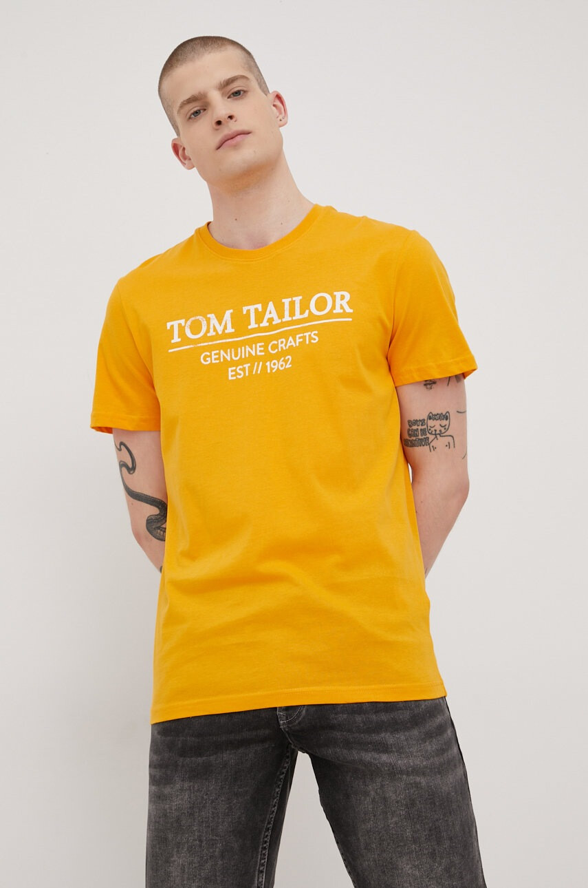 Tom Tailor Памучна тениска - Pepit.bg