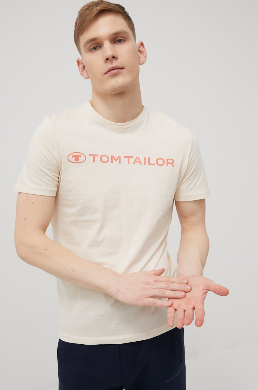 Tom Tailor Памучна тениска - Pepit.bg