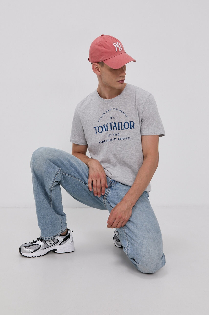 Tom Tailor Памучна тениска - Pepit.bg