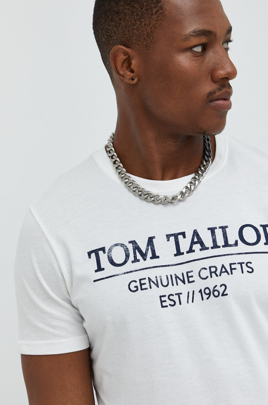 Tom Tailor Памучна тениска - Pepit.bg