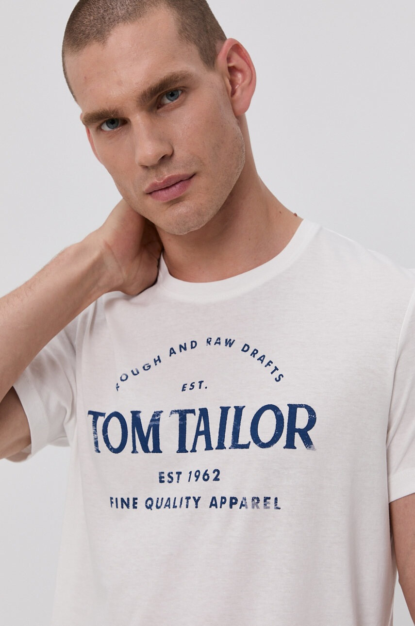 Tom Tailor Памучна тениска - Pepit.bg