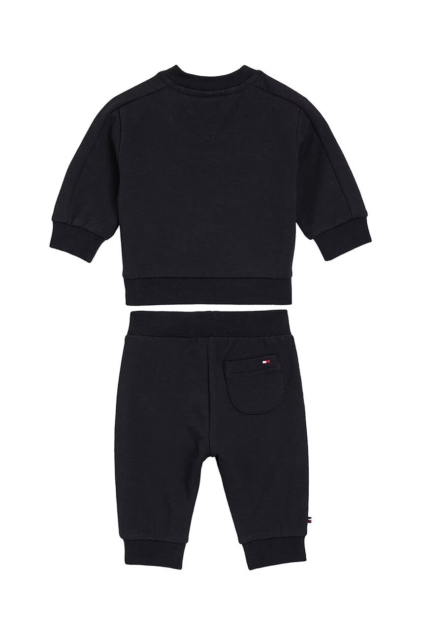 Tommy Hilfiger Бебешки анцуг в тъмносиньо - Pepit.bg