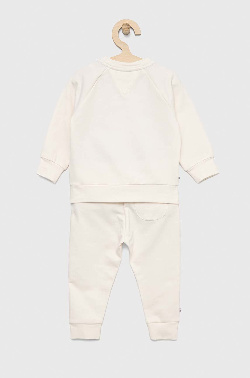 Tommy Hilfiger Бебешки анцуг в бежово - Pepit.bg