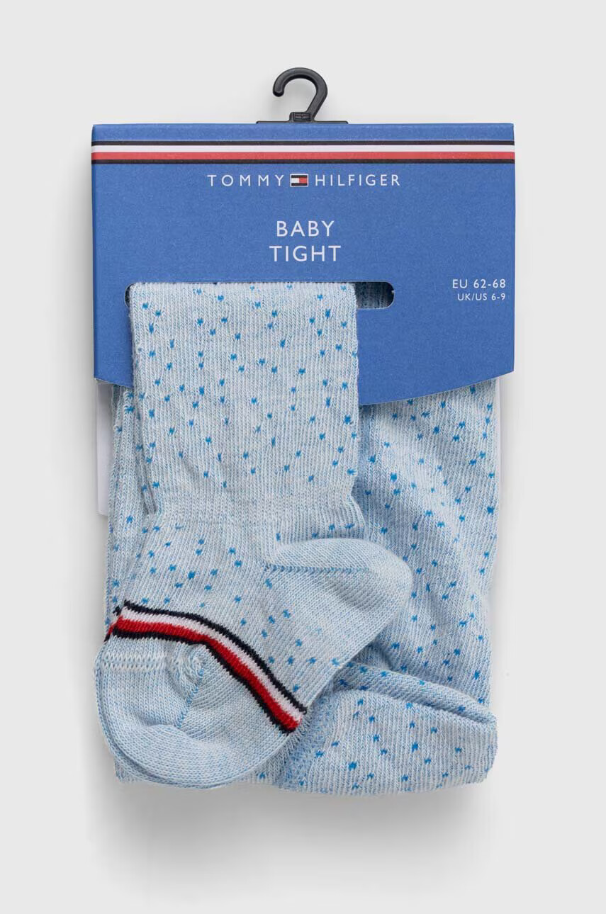 Tommy Hilfiger Бебешки чорапогащник в синьо - Pepit.bg