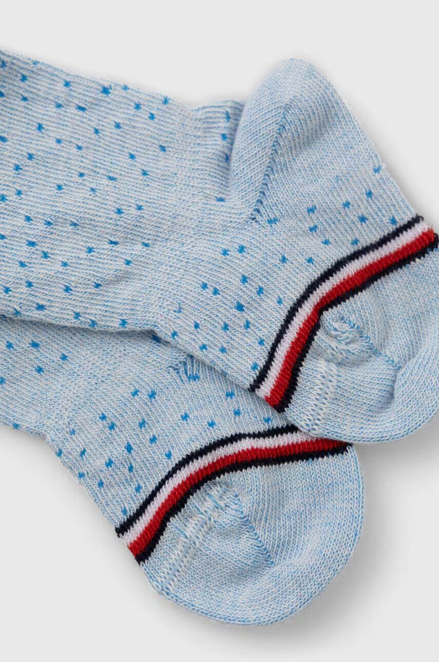 Tommy Hilfiger Бебешки чорапогащник в синьо - Pepit.bg