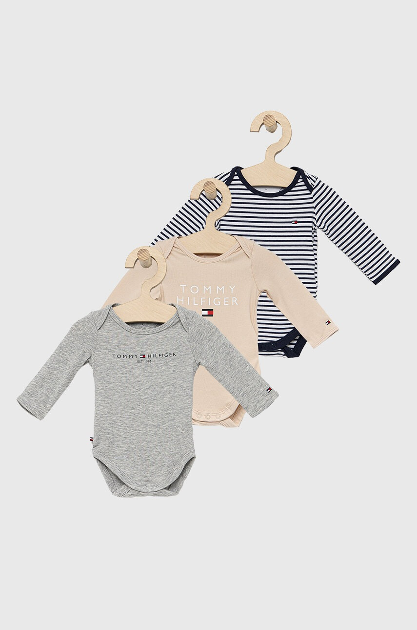 Tommy Hilfiger Бебешко боди (3 броя) - Pepit.bg