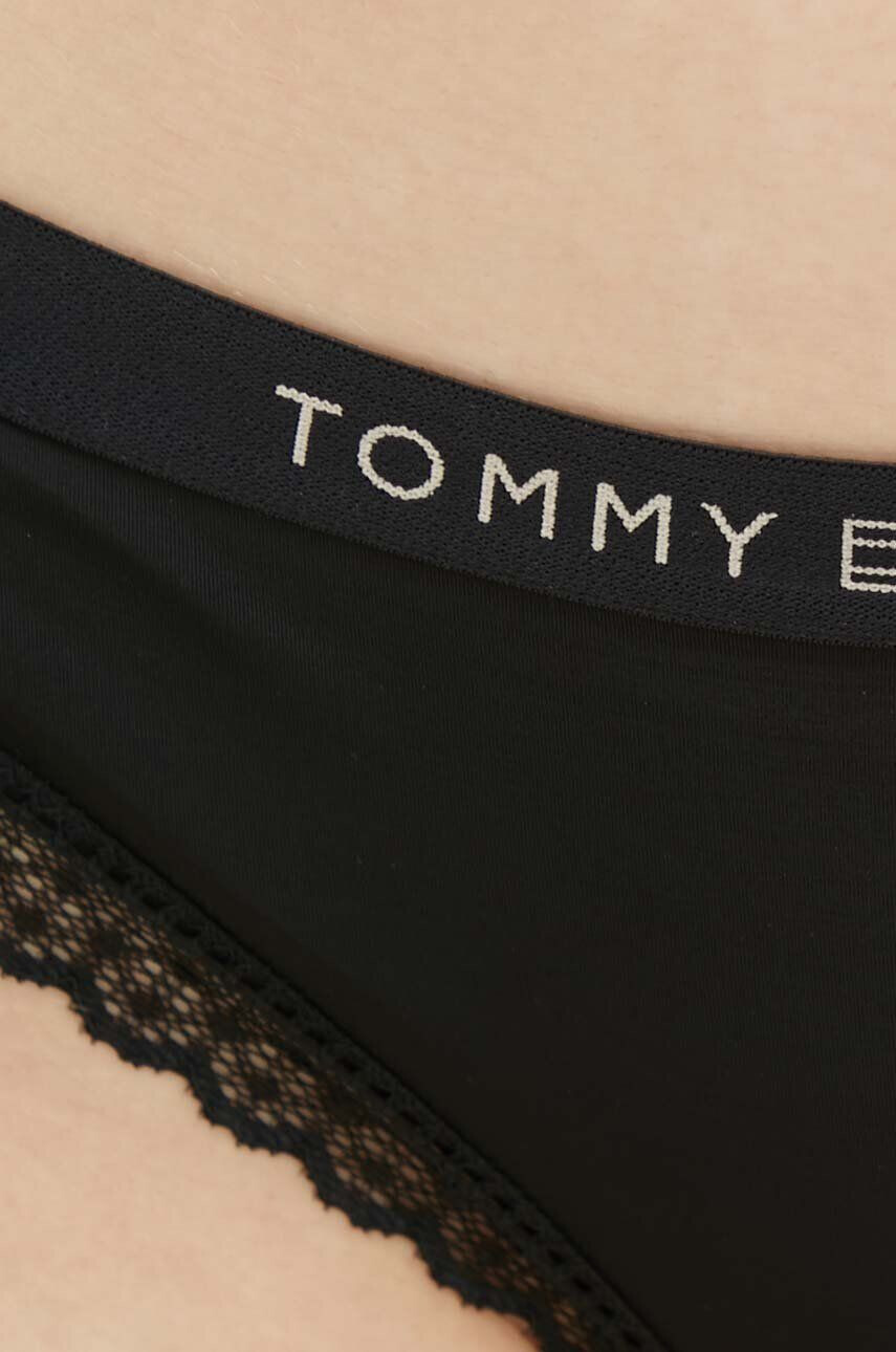 Tommy Hilfiger Бикини тип бразилиана в черно - Pepit.bg