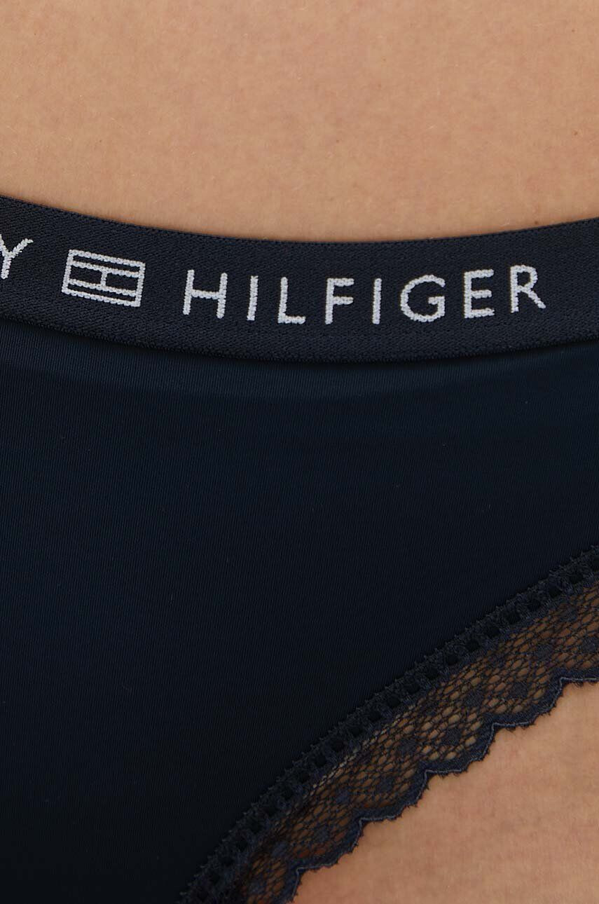 Tommy Hilfiger Бикини тип бразилиана в тъмносиньо - Pepit.bg