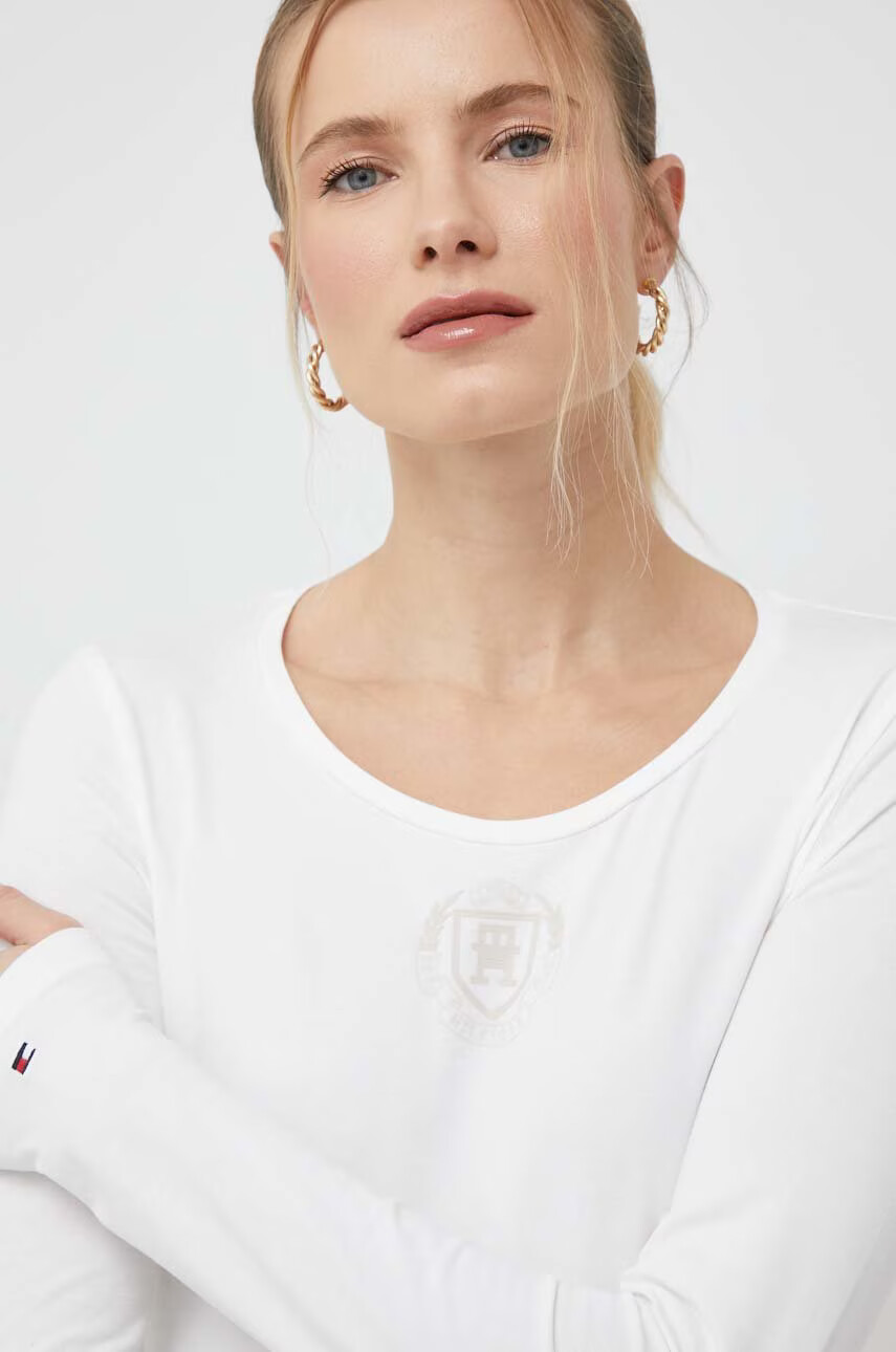 Tommy Hilfiger Блуза с дълги ръкави в черно - Pepit.bg