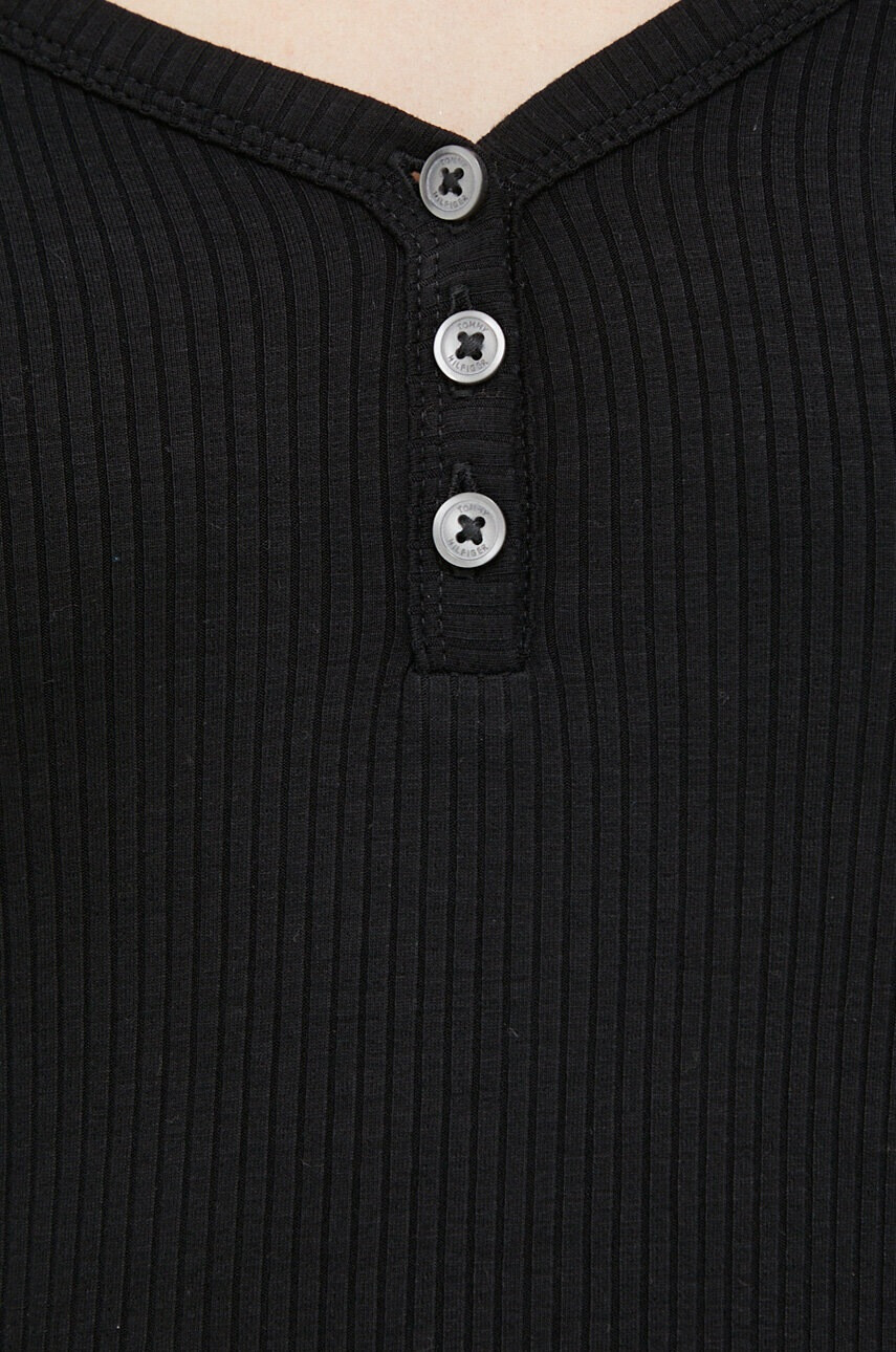 Tommy Hilfiger Блуза с дълги ръкави в черно - Pepit.bg