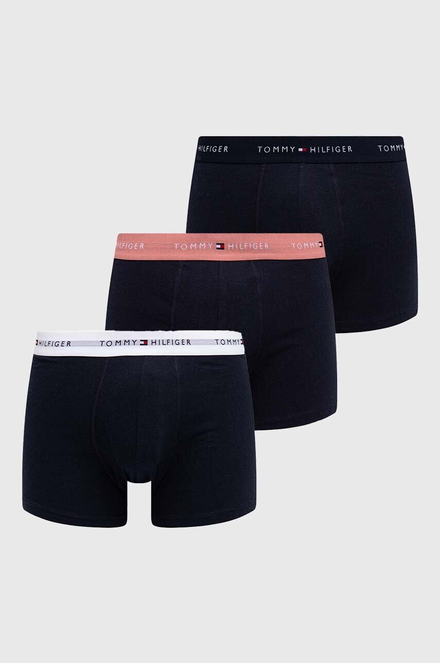 Tommy Hilfiger Боксерки (3 броя) в тъмносиньо - Pepit.bg