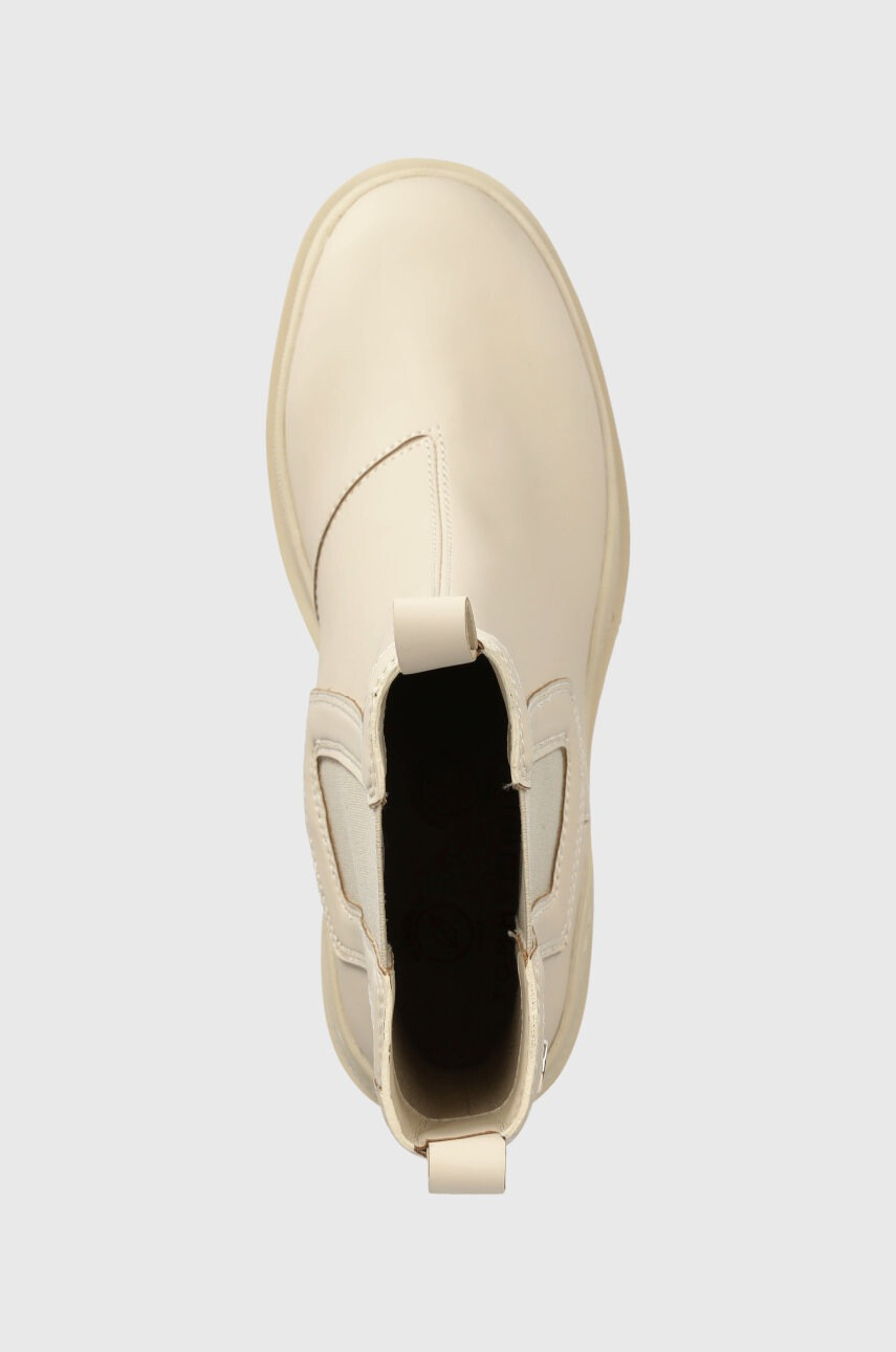 Tommy Hilfiger Боти челси Heeled Chelsey Boot Bio в бежово с равна подметка - Pepit.bg