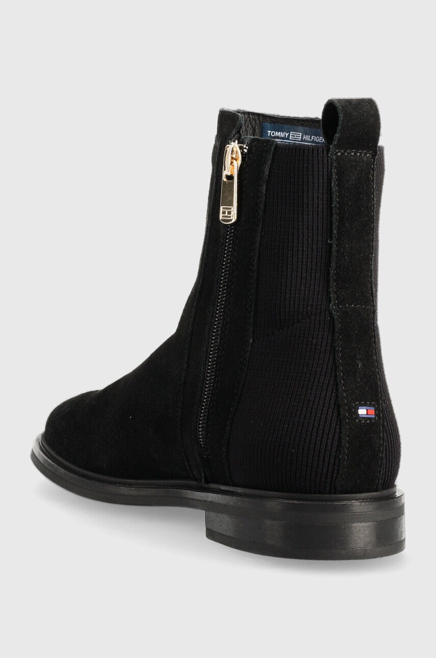 Tommy Hilfiger Боти Th Essentials Flat Boot - Pepit.bg
