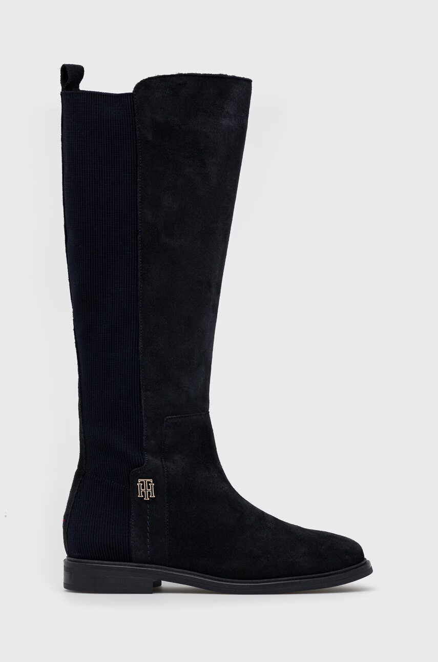 Tommy Hilfiger Ботуши Th Essentials Longboot - Pepit.bg