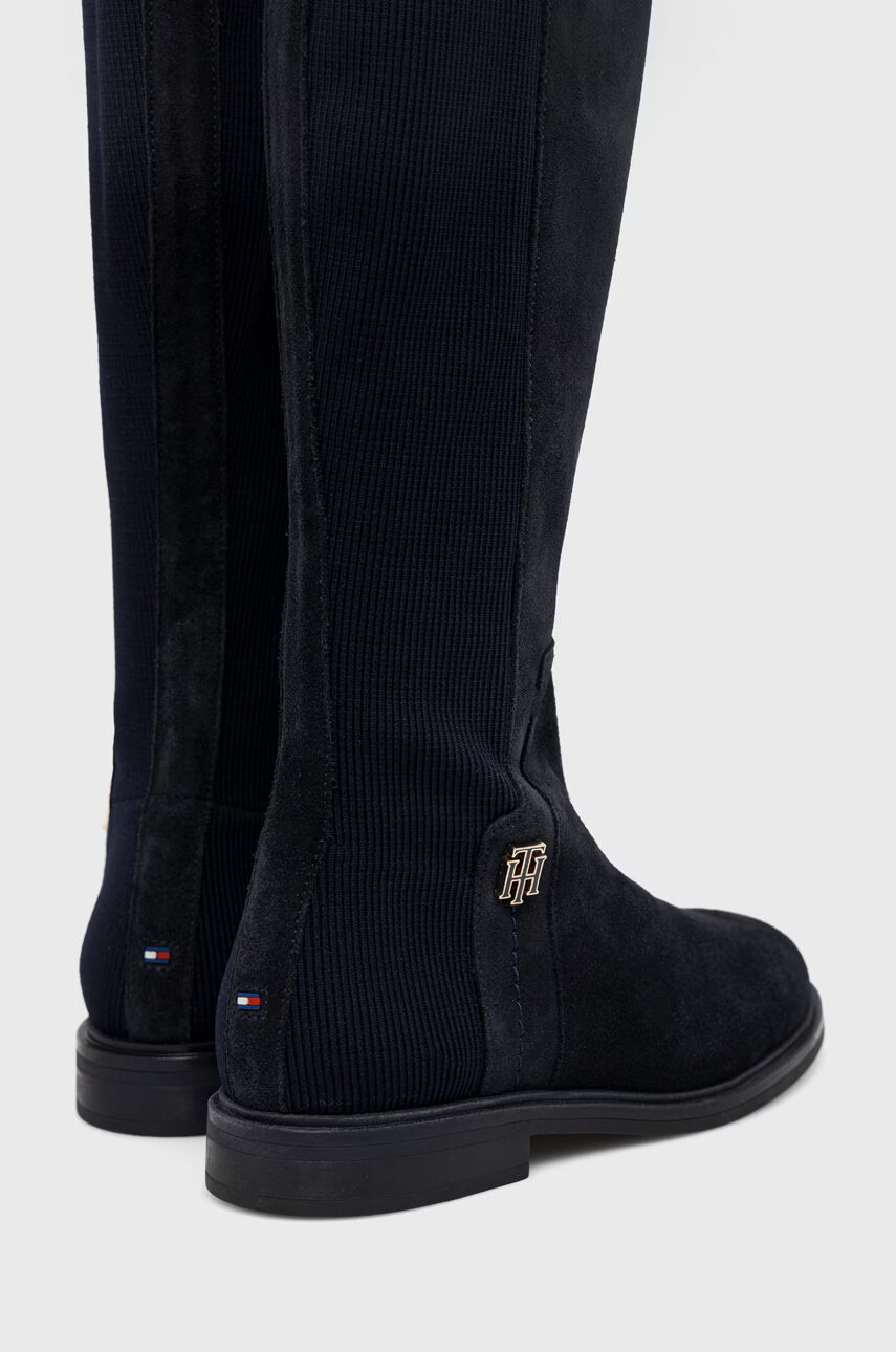 Tommy Hilfiger Ботуши Th Essentials Longboot - Pepit.bg