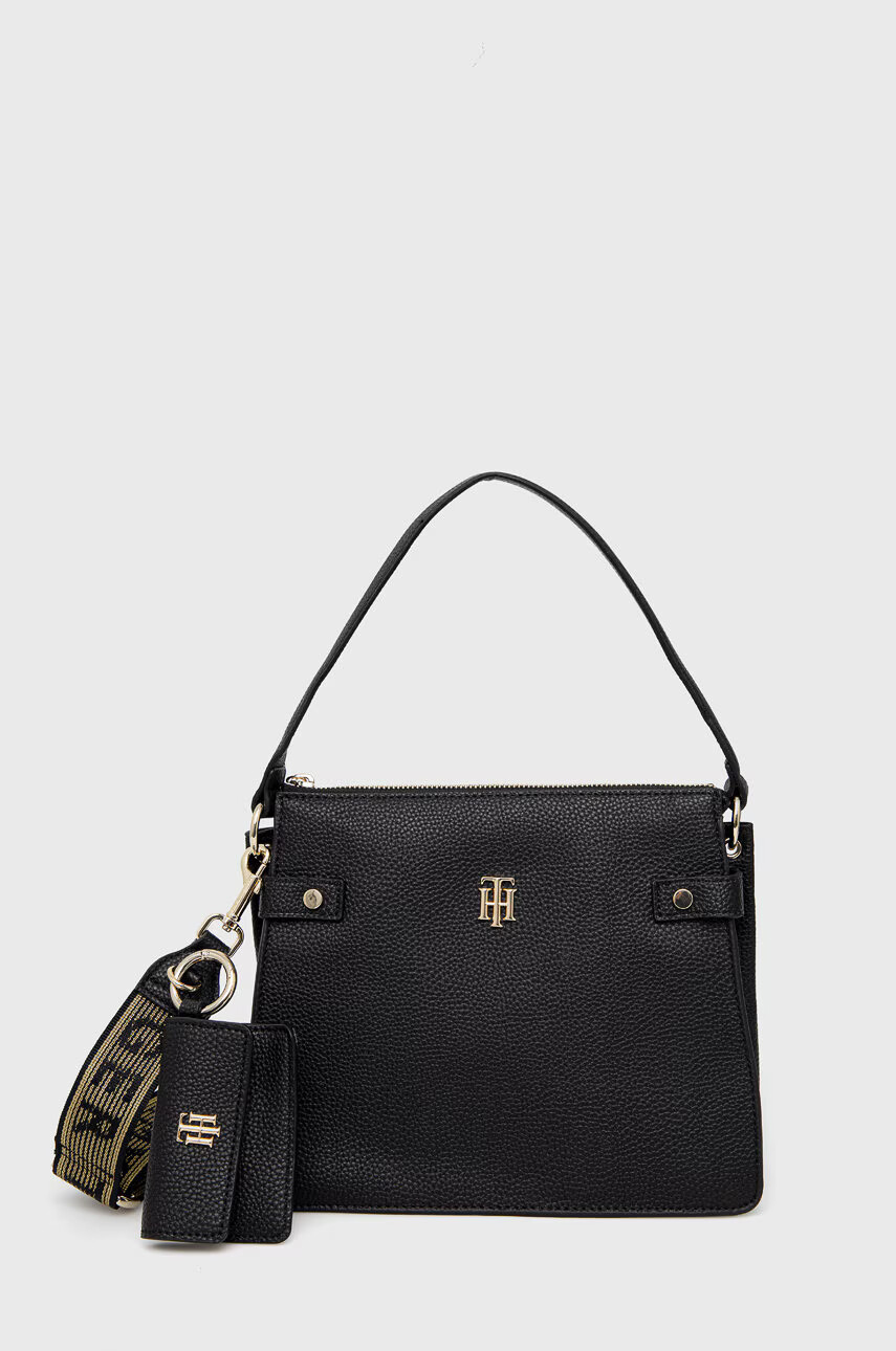 Tommy Hilfiger Чанта в черно - Pepit.bg