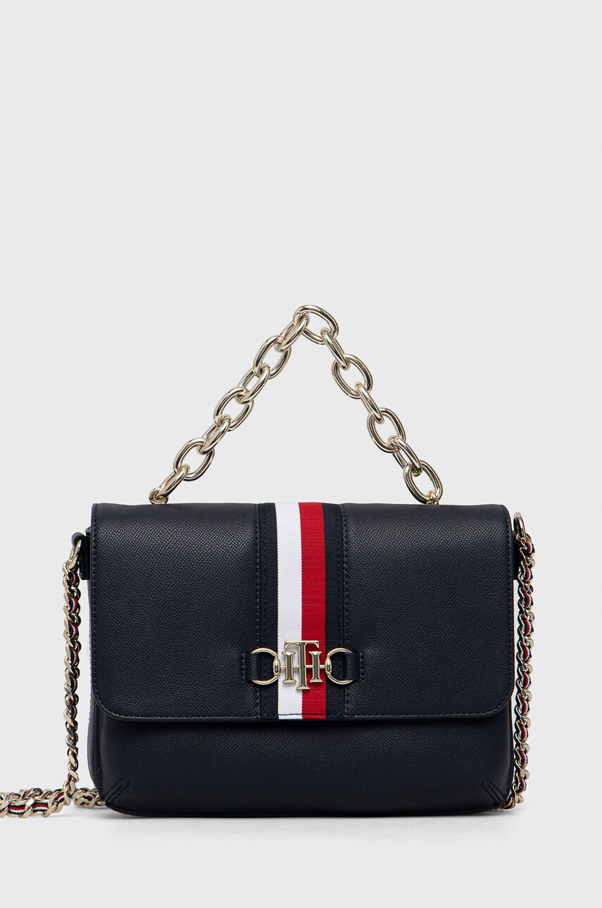 Tommy Hilfiger Чанта в тъмносиньо - Pepit.bg