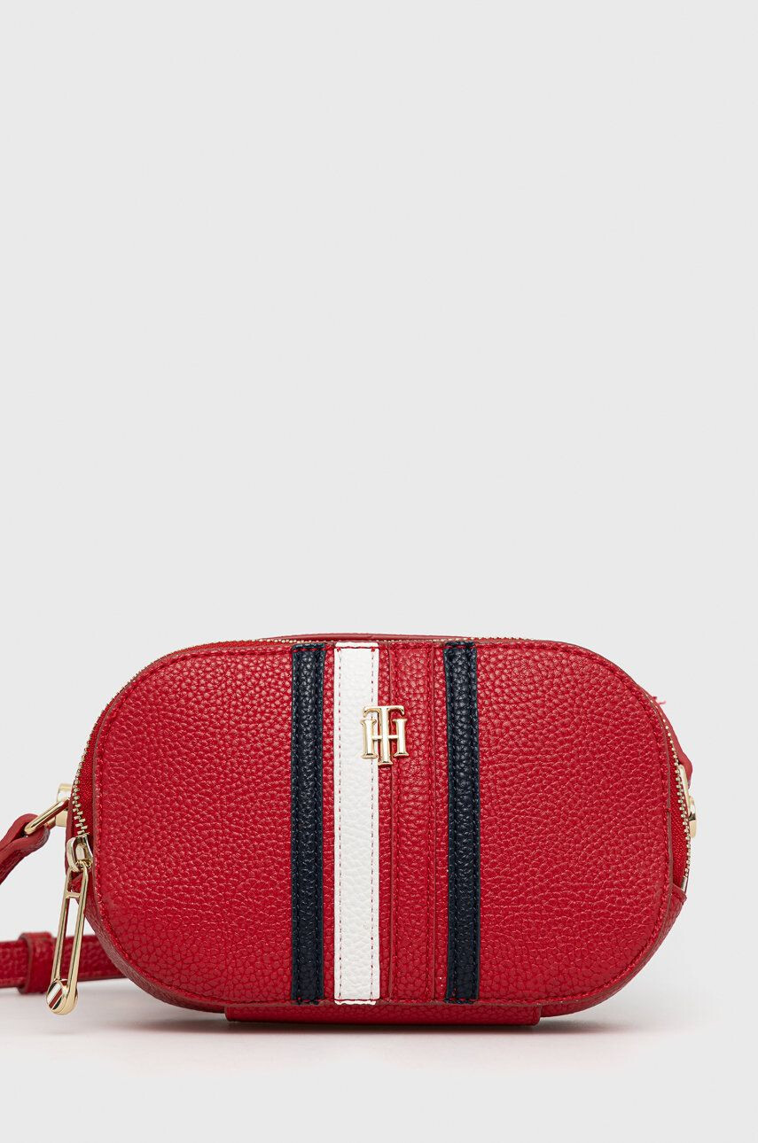 Tommy Hilfiger Чанта в червено - Pepit.bg