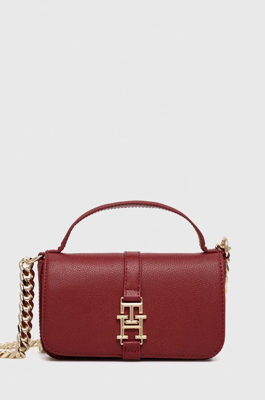 Tommy Hilfiger Чанта в червено - Pepit.bg
