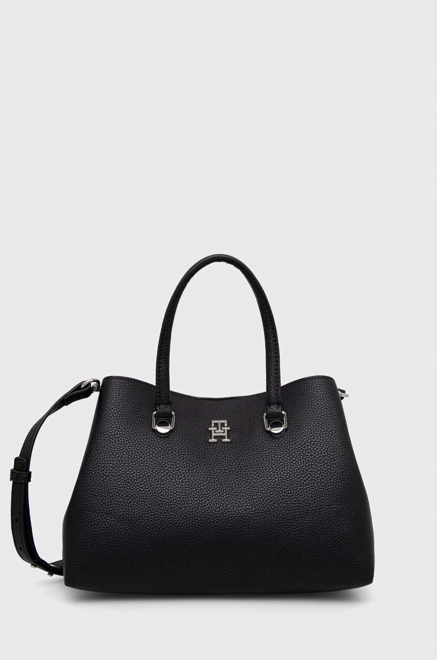 Tommy Hilfiger Чанта в черно - Pepit.bg