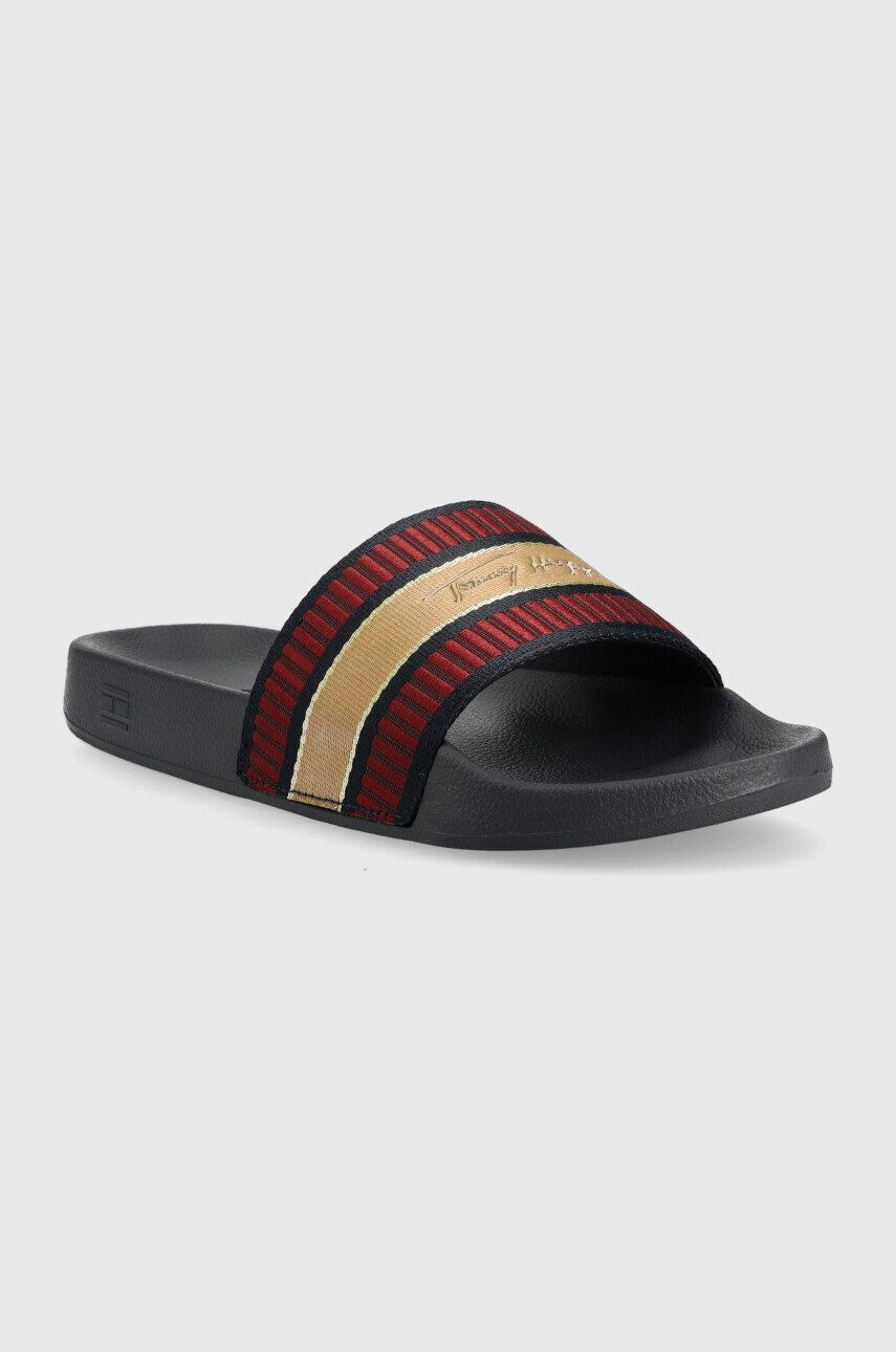 Tommy Hilfiger Чехли Webbing Signature Slide - Pepit.bg