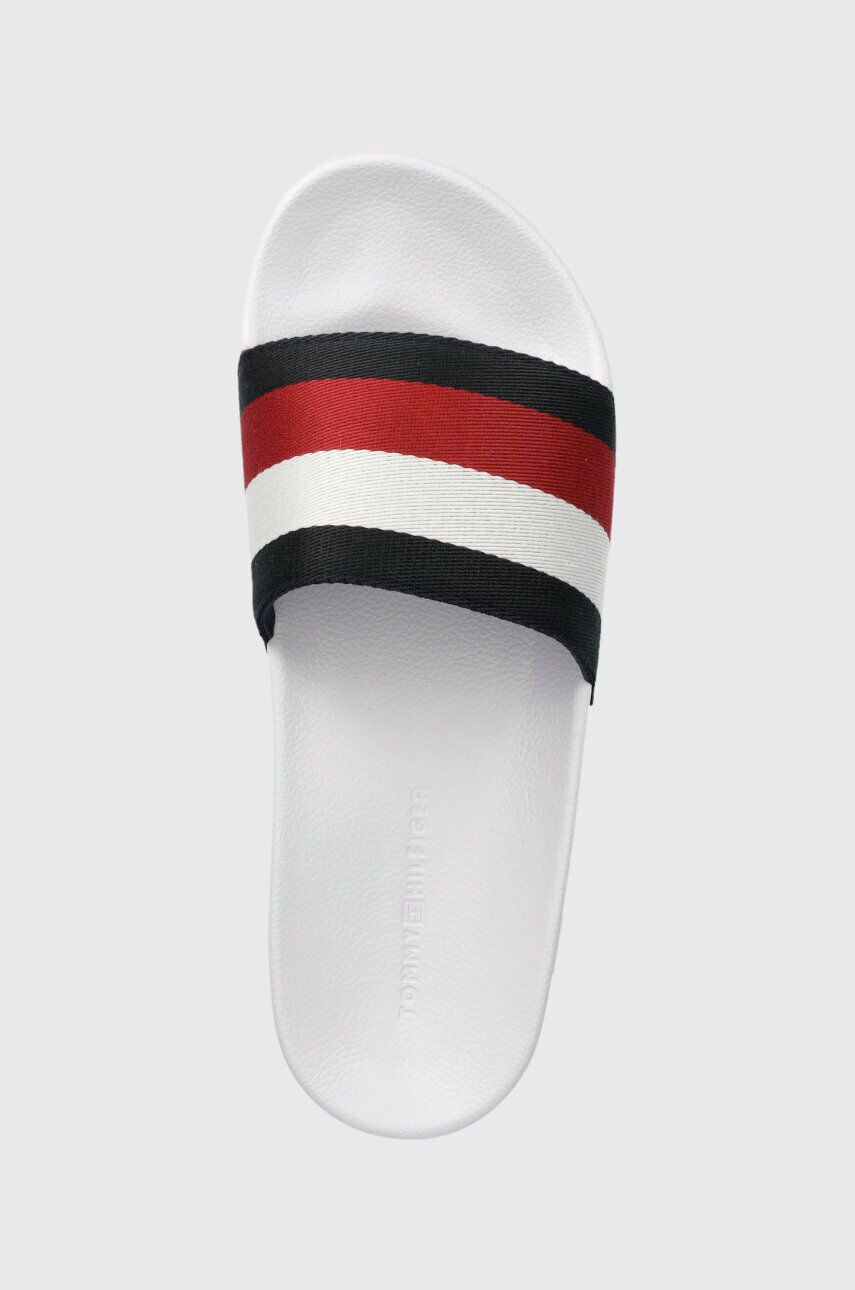 Tommy Hilfiger Чехли ESSENTIAL CORP SLIDE в бяло FW0FW07256 - Pepit.bg