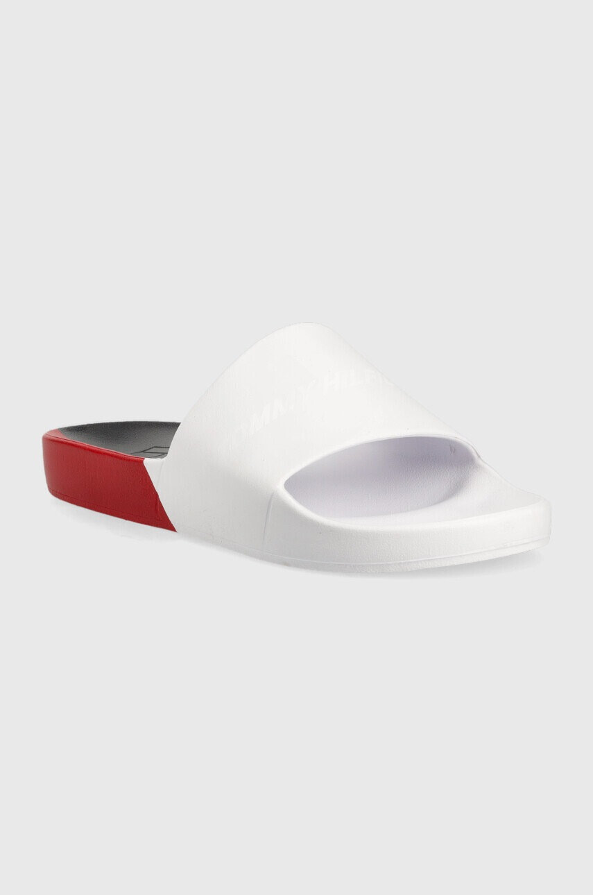 Tommy Hilfiger Чехли Fd0fd00063 Ts Poolslide 5 в бяло - Pepit.bg