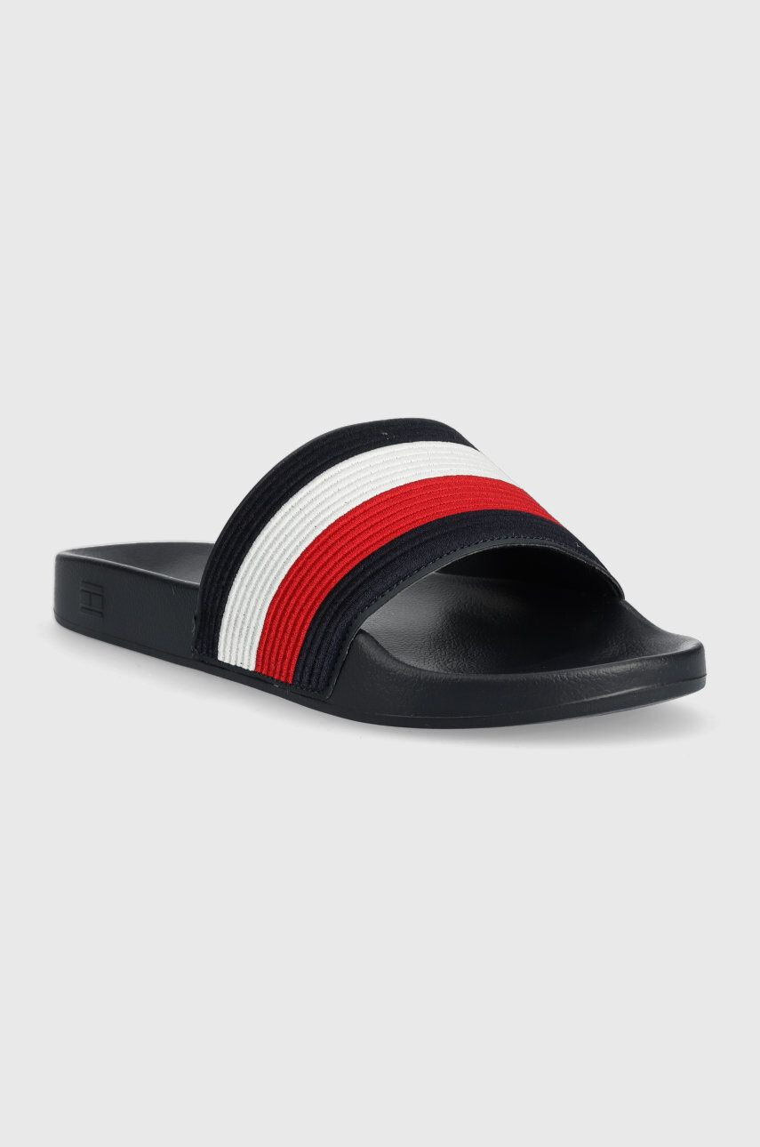 Tommy Hilfiger Чехли FM0FM04348 HILFIGER CORPORATE POOL SLIDE в тъмносиньо - Pepit.bg