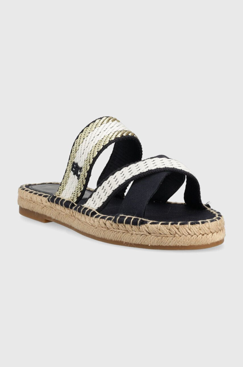 Tommy Hilfiger Чехли GOLDEN WEBBING SANDAL в тъмносиньо FW0FW07096 - Pepit.bg