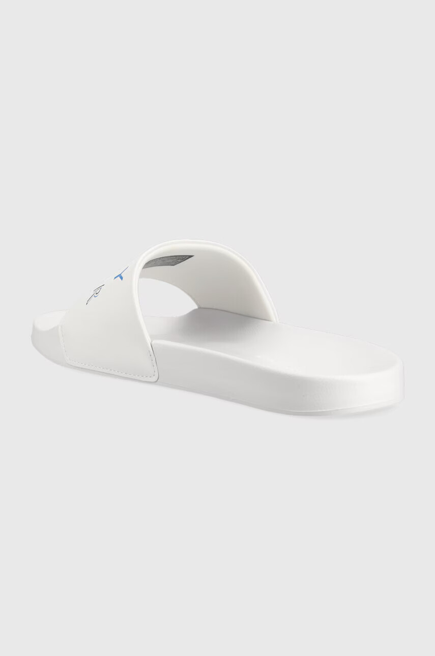 Tommy Hilfiger Чехли HILFIGER EMBOSSED POOL SLIDE в бяло FM0FM04463 - Pepit.bg