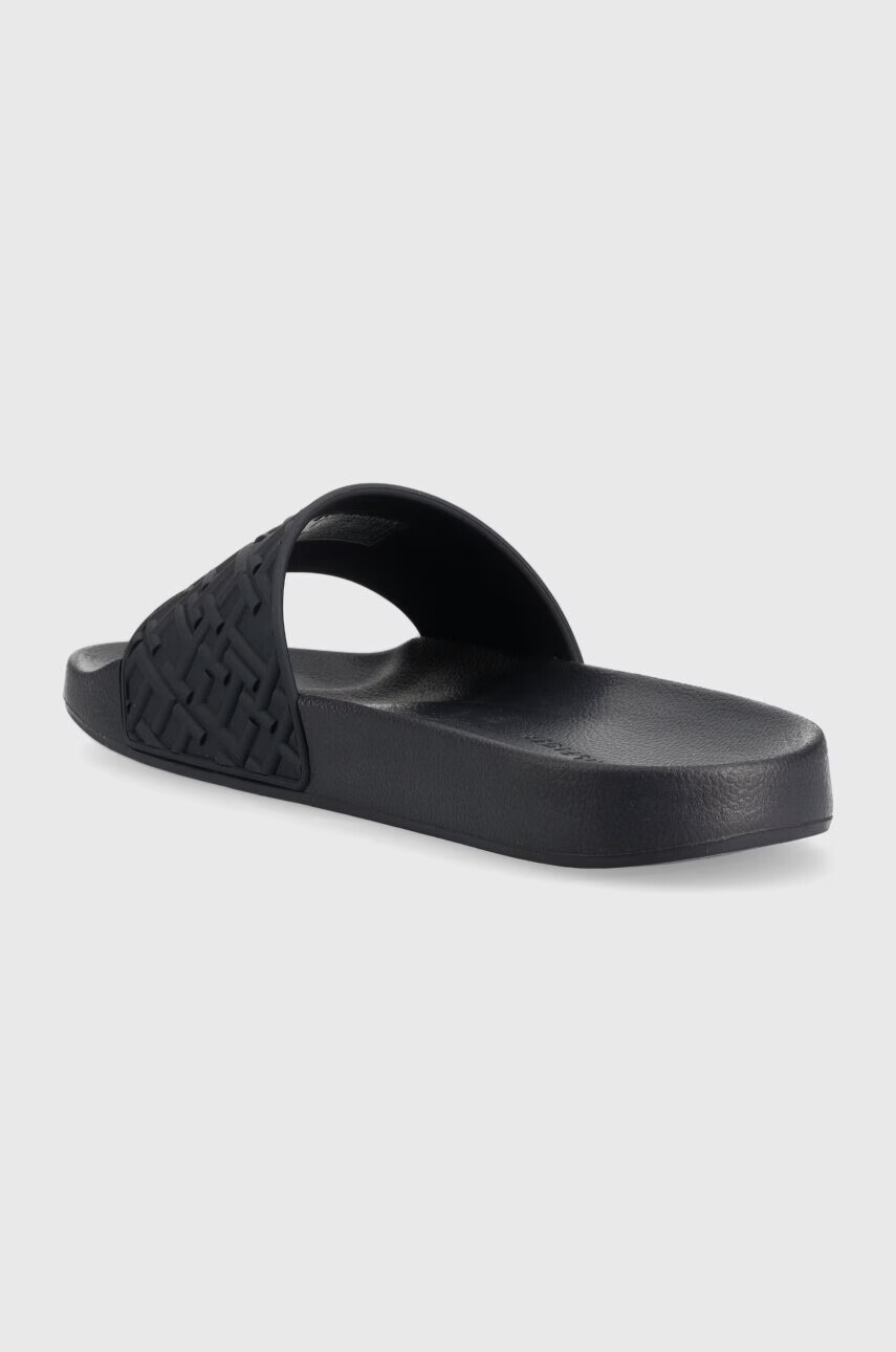 Tommy Hilfiger Чехли RUBBER TH MONOGRAM POOL SLIDE в тъмносиньо FM0FM04464 - Pepit.bg