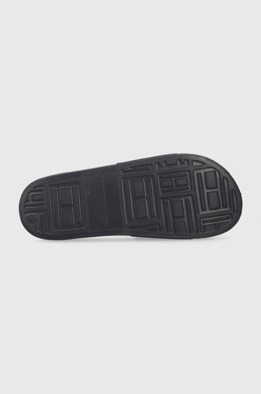 Tommy Hilfiger Чехли RUBBER TH MONOGRAM POOL SLIDE в тъмносиньо FM0FM04464 - Pepit.bg