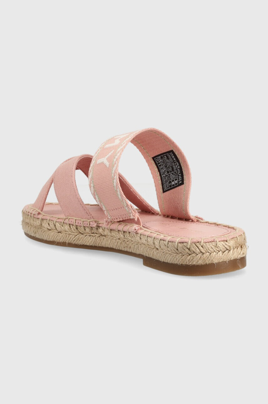 Tommy Hilfiger Чехли SEASONAL WEBBING SANDAL в розово FW0FW07181 - Pepit.bg