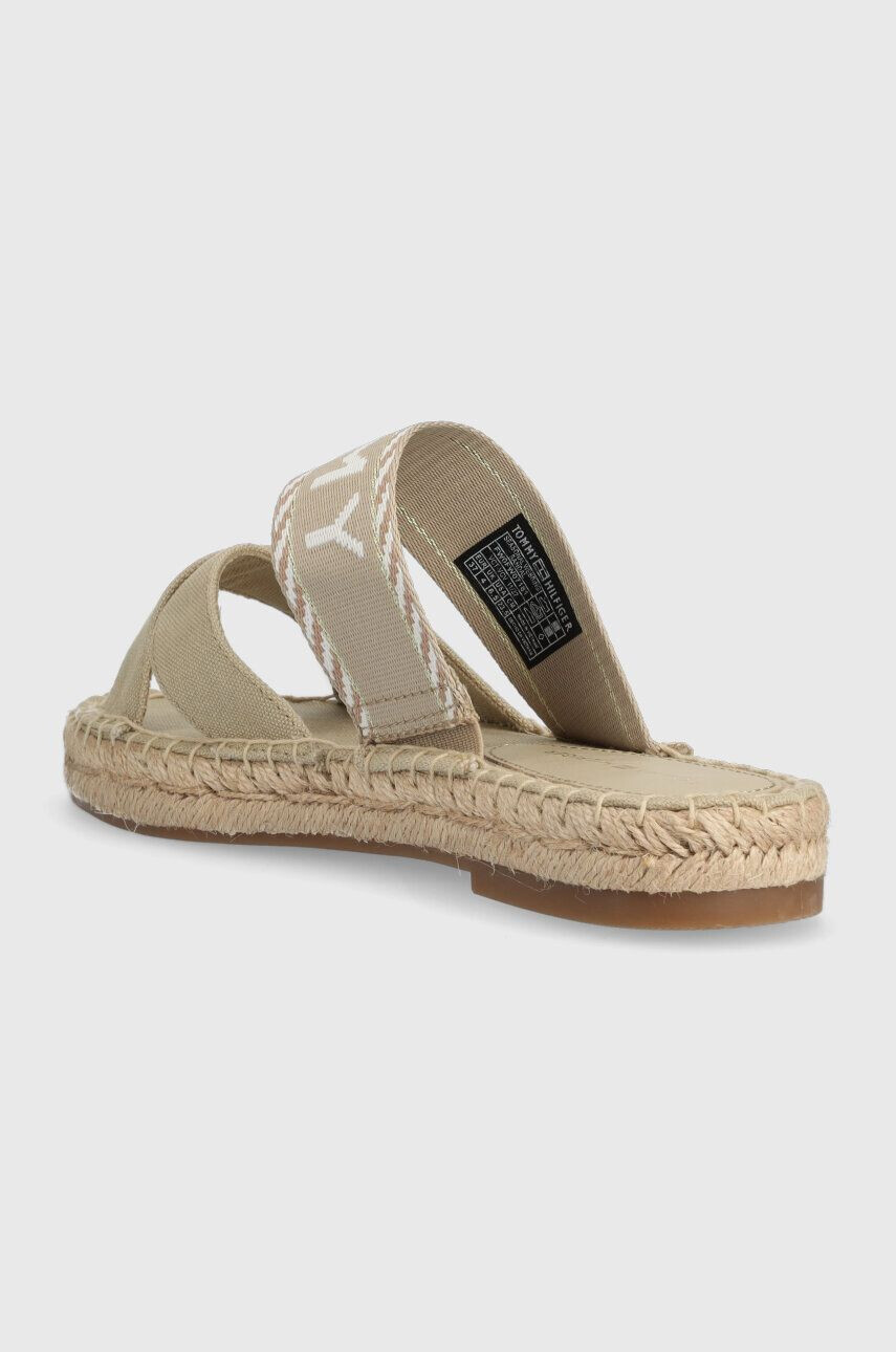 Tommy Hilfiger Чехли SEASONAL WEBBING SANDAL в бежово FW0FW07181 - Pepit.bg