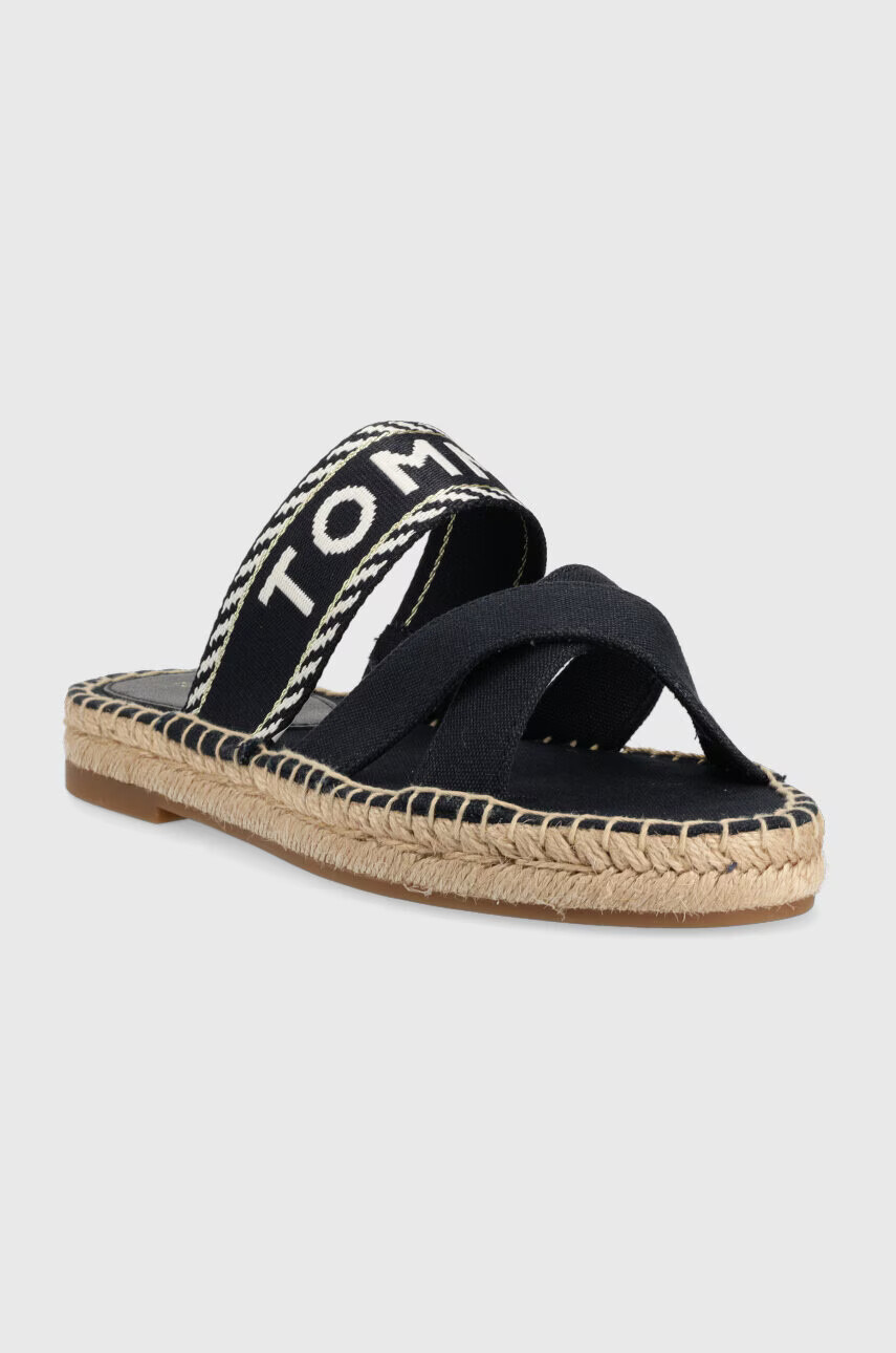 Tommy Hilfiger Чехли SEASONAL WEBBING SANDAL в тъмносиньо FW0FW07181 - Pepit.bg
