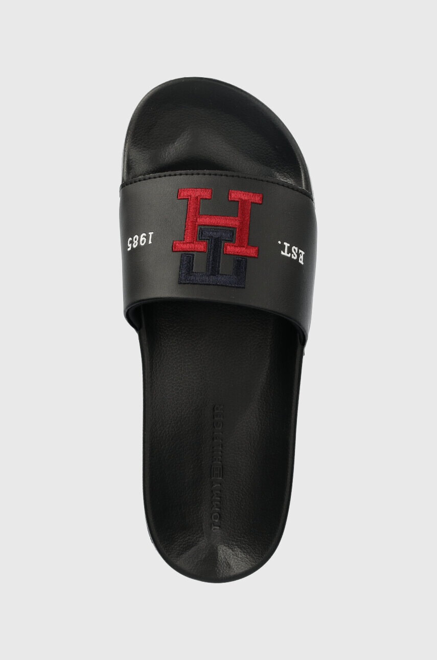 Tommy Hilfiger Чехли TH EMBROIDERY POOL SLIDE в черно FM0FM04465 - Pepit.bg