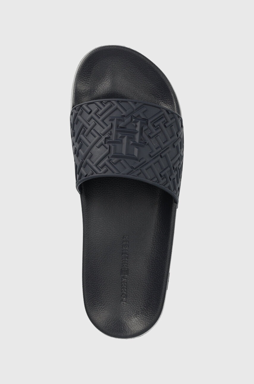 Tommy Hilfiger Чехли TH MONOGRAM POOL SLIDE в тъмносиньо FW0FW06987 - Pepit.bg