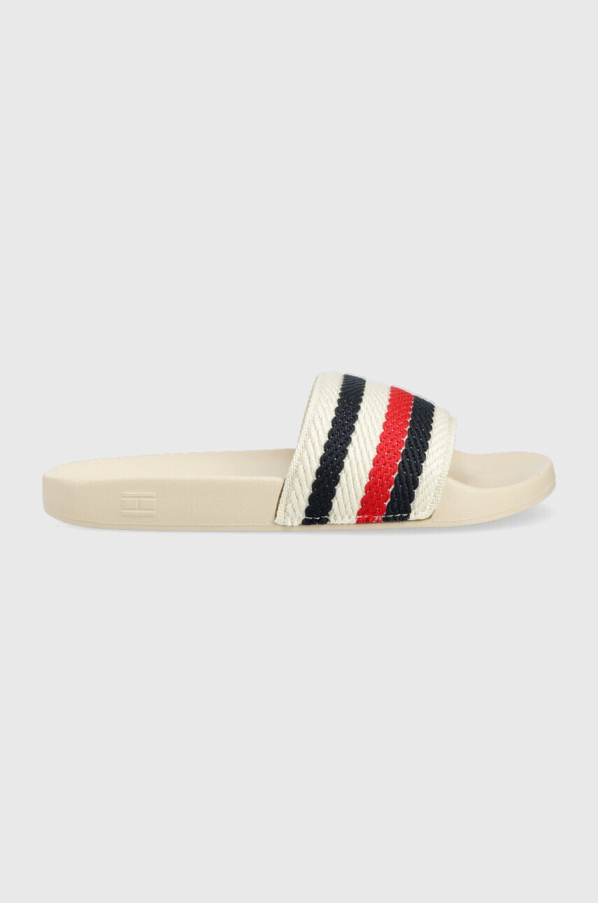 Tommy Hilfiger Чехли TOMMY ESSENTIAL POOL SLIDE в бяло FW0FW07151 - Pepit.bg