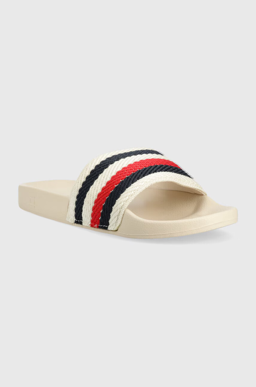 Tommy Hilfiger Чехли TOMMY ESSENTIAL POOL SLIDE в бяло FW0FW07151 - Pepit.bg