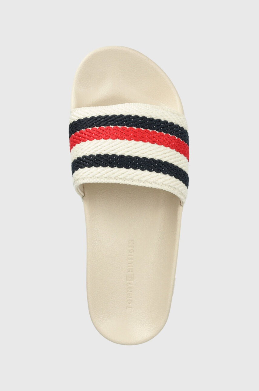 Tommy Hilfiger Чехли TOMMY ESSENTIAL POOL SLIDE в бяло FW0FW07151 - Pepit.bg
