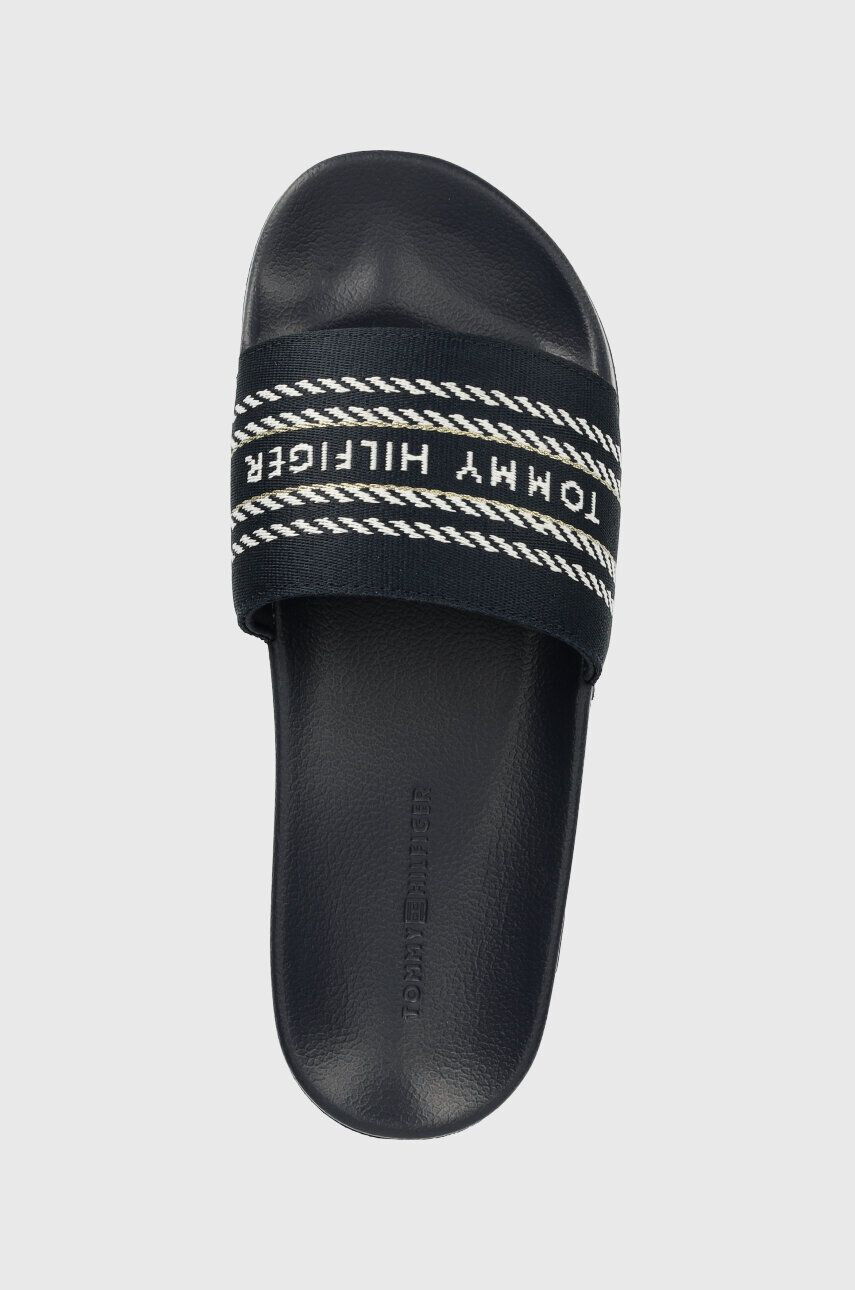 Tommy Hilfiger Чехли TOMMY WEBBING SLIDE в тъмносиньо FW0FW07153 - Pepit.bg