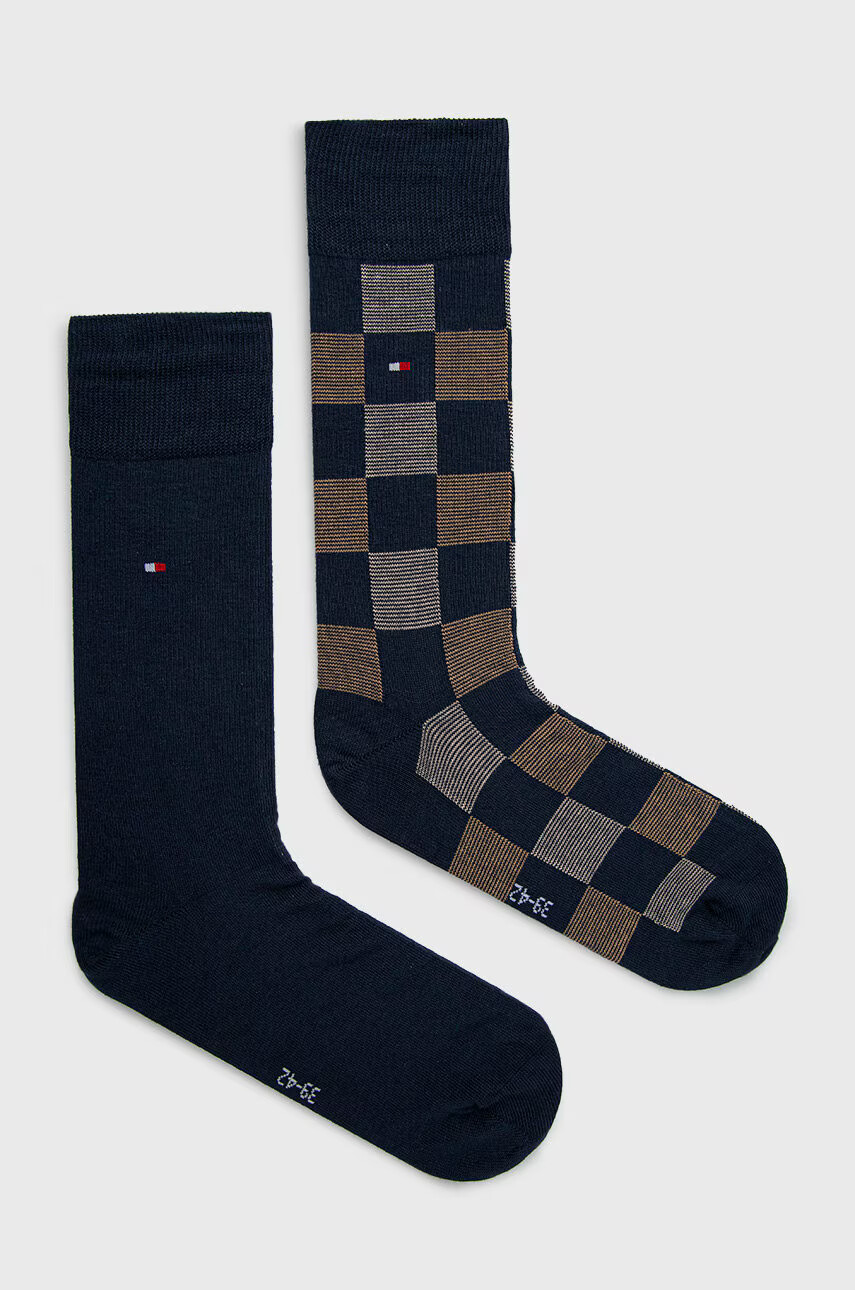 Tommy Hilfiger Чорапи в тъмносиньо - Pepit.bg
