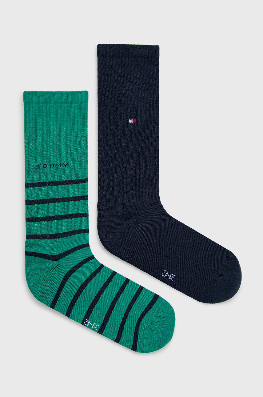 Tommy Hilfiger Чорапи в зелено - Pepit.bg