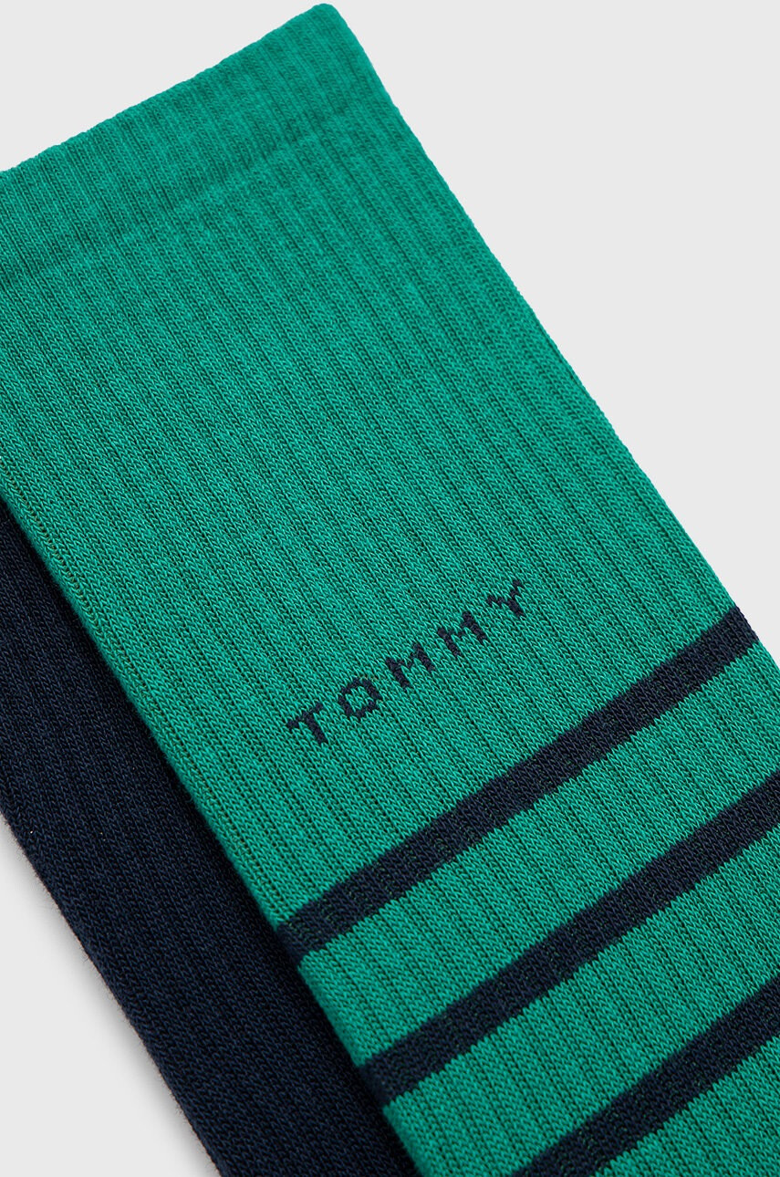 Tommy Hilfiger Чорапи в зелено - Pepit.bg